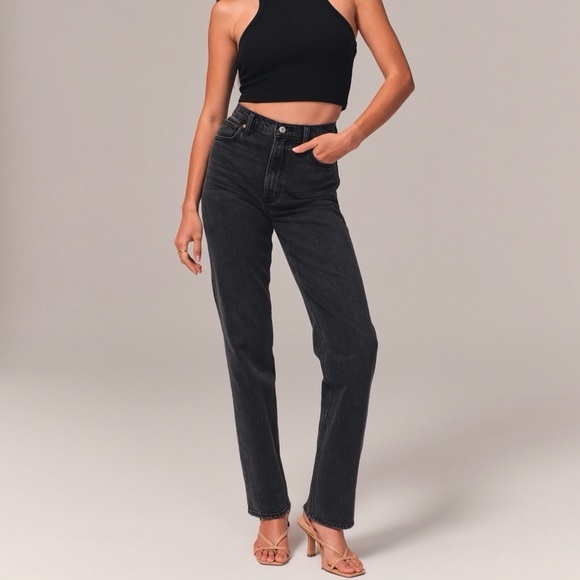 Abercrombie & Fitch Denim - Abercrombie & Fitch 90’s Straight Curve Love Jeans NWT